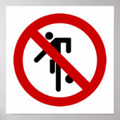 NO Ball Games ⚠ Thai Park ⚠ Poster (Voorkant)