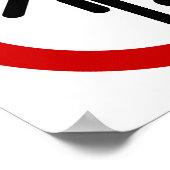 NO Ball Games ⚠ Thai Park ⚠ Poster (Hoek)