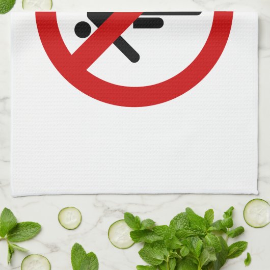 NO Ball Games ⚠ Thai Park ⚠ Theedoek (Gevouwen)