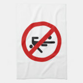 NO Ball Games ⚠ Thai Park ⚠ Theedoek (Verticaal)