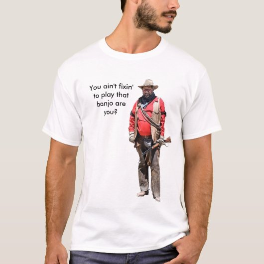 NO BANJO T-SHIRT (Voorkant)