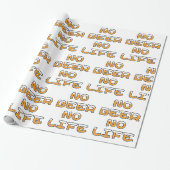 NO BEER NO LIFE CADEAUPAPIER (Uitgerold)