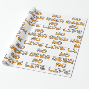 NO BEER NO LIFE CADEAUPAPIER
