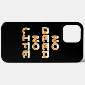 NO BEER NO Life Hoesje-Mate iPhone CASE (Achterkant (horizontaal))