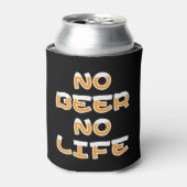 NO BEER NO LIFE KOELBOX BLIKJESKOELER (Blikje Voorkant)