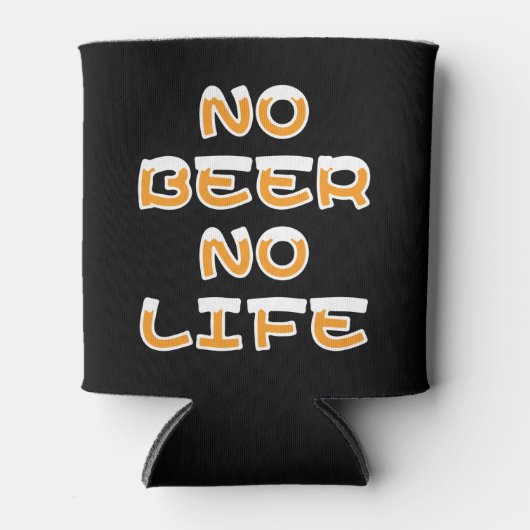 NO BEER NO LIFE KOELBOX BLIKJESKOELER (Voorkant)