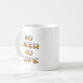 NO BEER NO LIFE KOFFIEMOK (Voorkant links)
