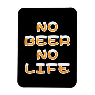 NO BEER NO LIFE MAGNEET