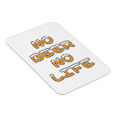 NO BEER NO LIFE MAGNEET (Rechterzijde)