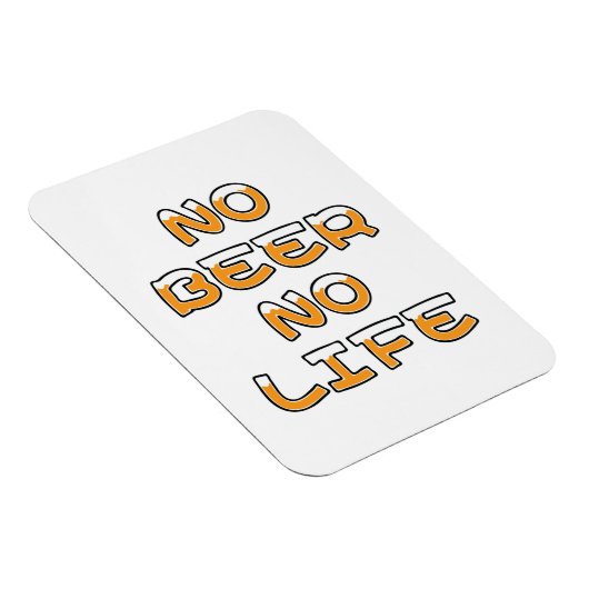 NO BEER NO LIFE MAGNEET (Rechterzijde)