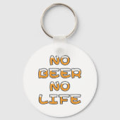 NO BEER NO LIFE SLEUTELHANGER (Voorkant)