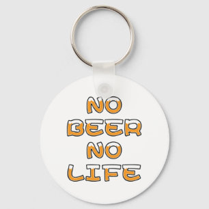 NO BEER NO LIFE SLEUTELHANGER