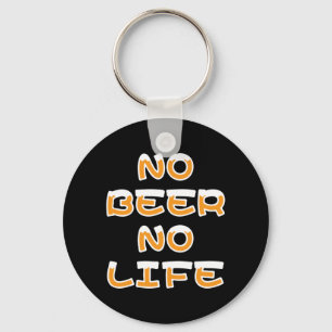 NO BEER NO LIFE SLEUTELHANGER