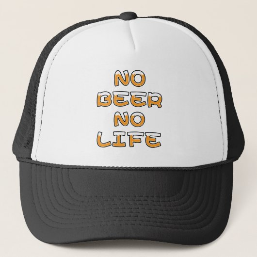 NO BEER NO LIFE TRUCKER PET (Voorkant)