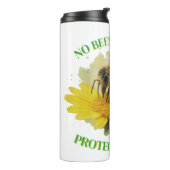 No Bees No Food – Protect Nature Thermobecher Thermosbeker (Gedraaid links)