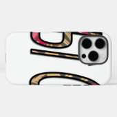 "No Bigiji" Tekstkunst Afdrukken Case-Mate iPhone Case (Achterkant (horizontaal))