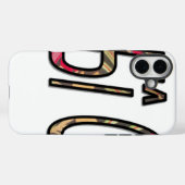 "No Bigiji" Tekstkunst Afdrukken Case-Mate iPhone Case (Achterkant (horizontaal))