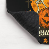 No Bones About It Jesus Saves Christian Halloween  Muismat (Hoek)