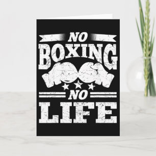 No Boxing No Life Bokshandschoenen Bokshandschoene Kaart