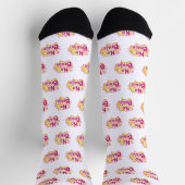 No Brain Funny Slogan Sokken (Top)