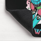 No Brakes Worries Wintersport Skiën Skiër Muismat (Hoek)