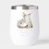 No Bride Rides Alone Boots Cowgirl Pet Custom (Voorkant)