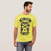 no bros gain citte haltere muscula t-shirt (Voorkant volledig)