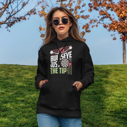 No Bullseye - Grappige darter Hoodie