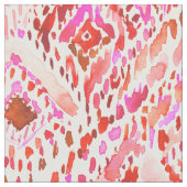 NO BULLSH Rood roze Waterverf Stof (Close Up)