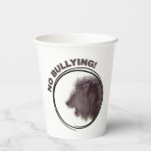 No bullying - raise your voice! papieren bekers (Achterkant)