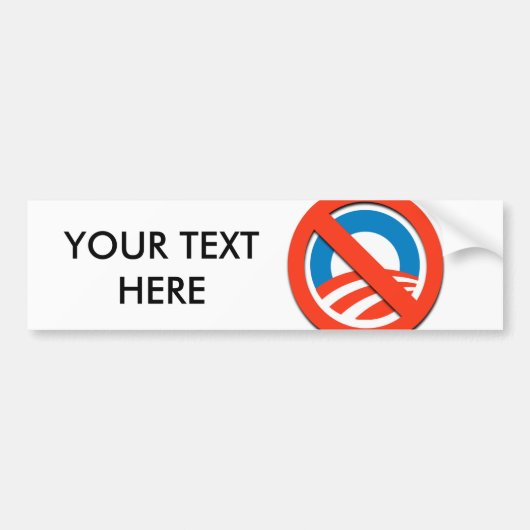 NO BUMPERSTICKER (Voorkant)