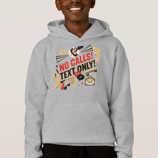 No Calls, Text Only (Voorkant)