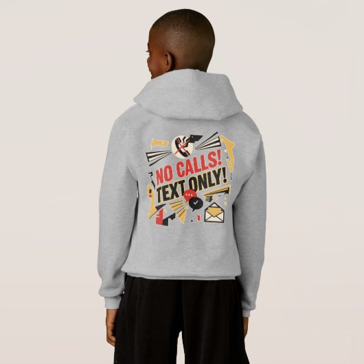 No Calls, Text Only (Achterkant volledig)