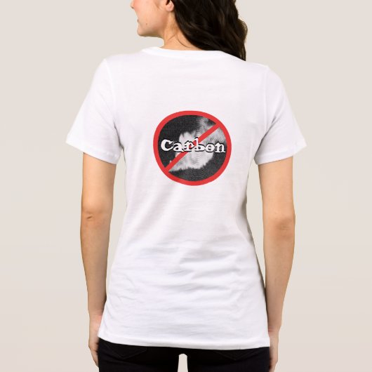 No Carbon - T-shirt (Achterkant)