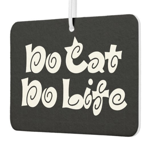 No Cat No Life Air Freshener Luchtverfrisser (Links)