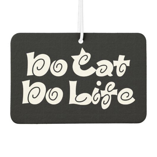 No Cat No Life Air Freshener Luchtverfrisser (Voorkant)