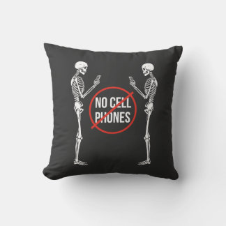 No cell Phones sign. Kussen
