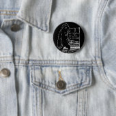 NO CHICKEN, NO LIFE. RONDE BUTTON 5,7 CM (In situ)