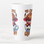 No Coffee Much Grumpy Latte Mok (Voorkant)