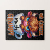 No Coffee Much Grumpy  Legpuzzel (Horizontaal)