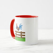 No Coffee No Crow Rooster Mok (Voorkant links)