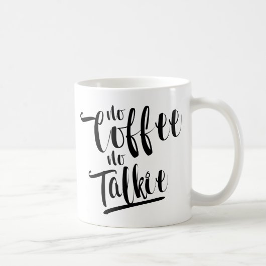 No Coffee No Talkie Koffiemok (Rechts)