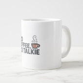 No Coffee No Talkie Mok – Funny Coffee Quote Gift (Voorkant rechts)