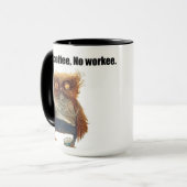 No coffee, No workee Mok (Voorkant links)