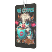 No Coffee No Workie Luchtverfrisser (Links)
