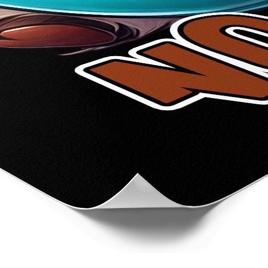 No Coffee No Workie  Poster (Hoek)