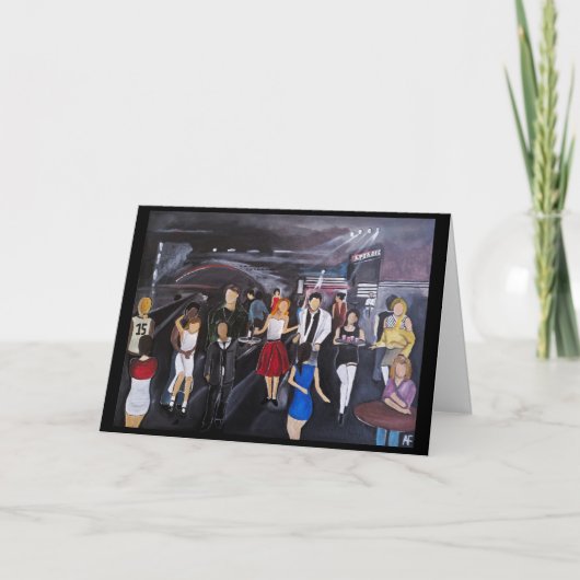 No Control Painting by Alfred Fox Kaart (Voorkant)