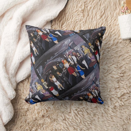 No Control Painting by Alfred Fox Kussen (Deken)