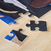 No Control Schilderij van Alfred Fox Poster Legpuzzel (Zijkant)