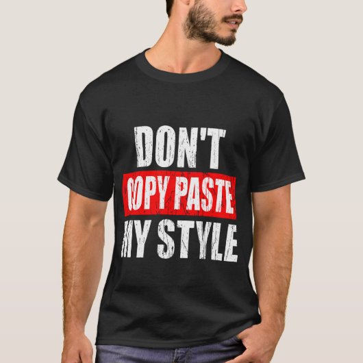 No copies mi estilo t-shirt (Voorkant)